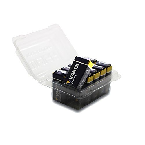 Varta 9V Block Longlife 4122 batterij MN1604 6LR61 alkaline 9 V in 10 doos (set van 10)