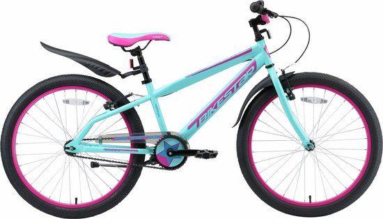 Bikestar Urban Jungle Kinderfiets - 24 inch - Turquoise