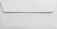 Netuno Gefactureerde witte enveloppen DL - 110 x 220 mm - 25 stuks - HK zelfklevend met plakstrip - 120 gram - Aster Laid