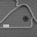 Petex 146567903 Jeu de tapis de sol PP (polypropylène), avant, gris