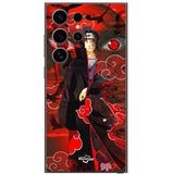 Maniacase Etui Samsung Galaxy S24 ultra Demon Slayer Kimetsu no Yaiba Itachi Uchiha rood front