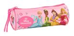 Princesses Disney - Trousse ronde scolaire, idéale pour enfants de 5 à 14 ans, confortable et polyvalente, qualité et résistance, 20 x 7 cm