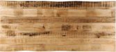 vidaXL Tafelblad met natuurlijke rand 140x60x2,5 cm massief mangohout