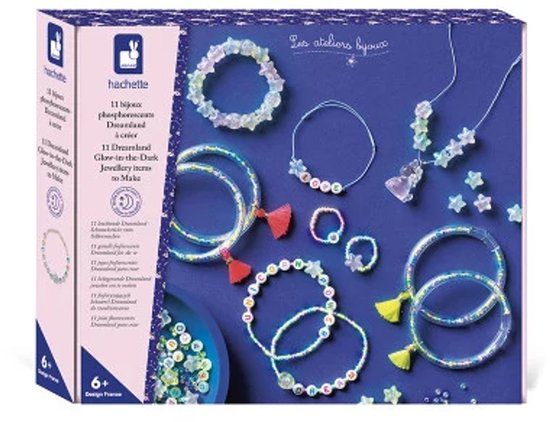Janod Atelier Bijoux Sieraden Maken Glow in the Dark