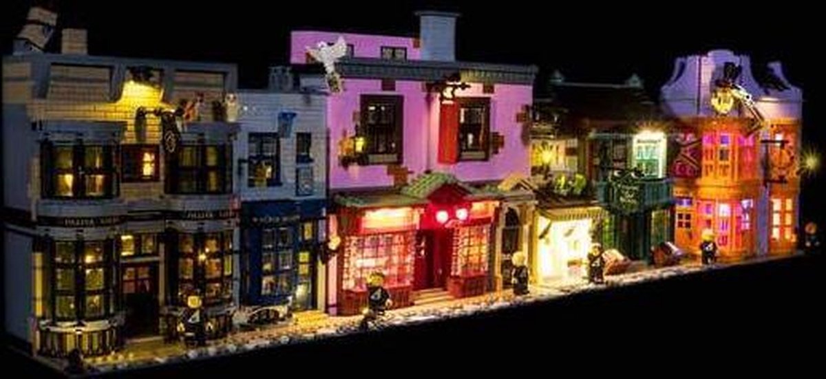 Light My Bricks LEGO Diagon Alley 75978 Verlichtings Set