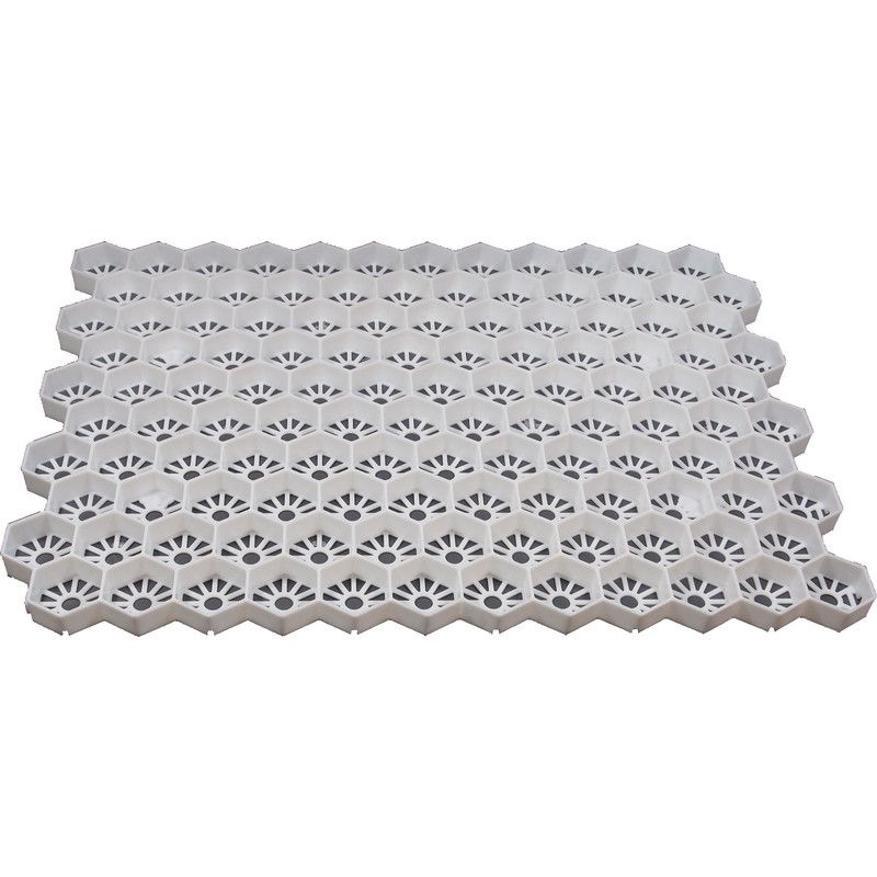 Toolstation Gras-grindrooster Wit 65x91,2x3,4cm