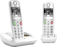 Gigaset A605A Duo - Draadloze telefoon met antwoordapparaat - Wit