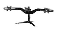AAVARA DS300 drievoudige / 3-Way Monitor Holder Table Stand voor 3 x LED/LCD-scherm