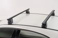 Menabo Delta Black | Porte-bagages de toit pour Nissan - Nv200 2009+ - Aluminium - Longueur 137 cm - Capacité de charge 75 kg - Jeu de 2 pièces