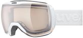 Uvex Downhill 2100 Variomatic Skibril Wit Mirror Silver Variomatic Clear/CAT1-3 Man, Vrouw