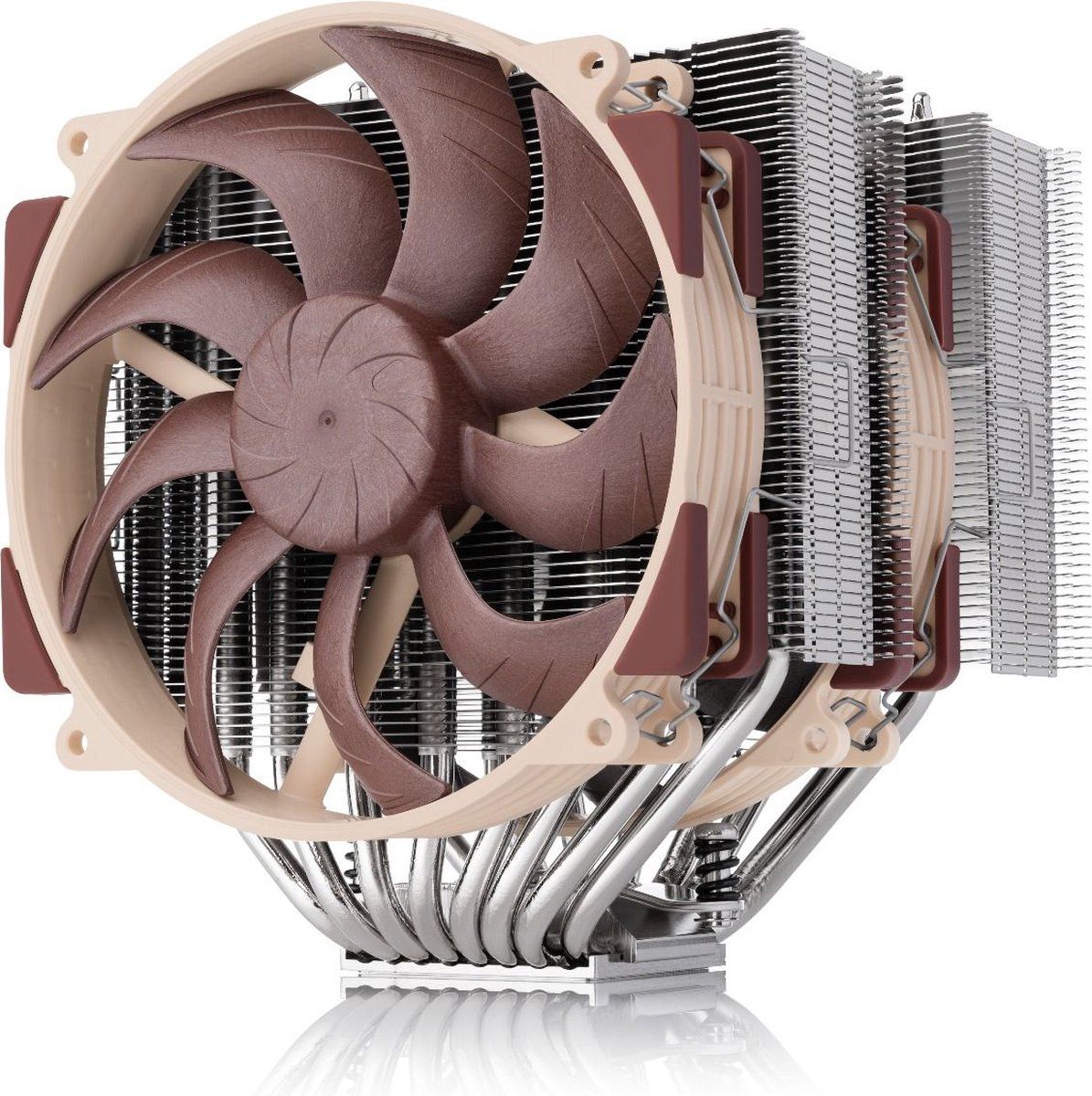 Noctua NH-D15 G2 HBC, Dual Tower Processorkoeler, Speciale High Base Convexity Uitvoering voor Intel LGA1700 (Bruin)