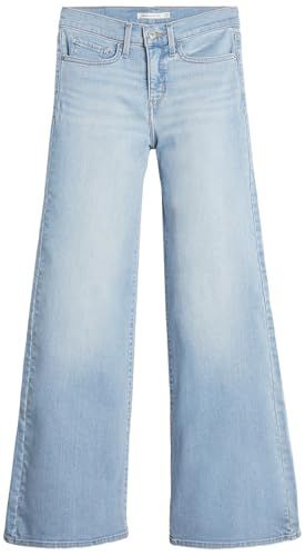 Levi's dames Jeans 318 Shaping Wide Leg, Tall Glass Of Water, 32W / 30L