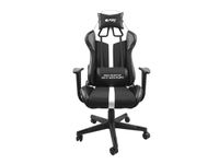 Fury Avenger XL Universele gamestoel Gecapitonneerde zitting Zwart, Wit