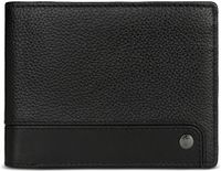 Bugatti Due Portemonnee RFID-bescherming Leer 11.5 cm - Mannen - Horizontaal - zwart