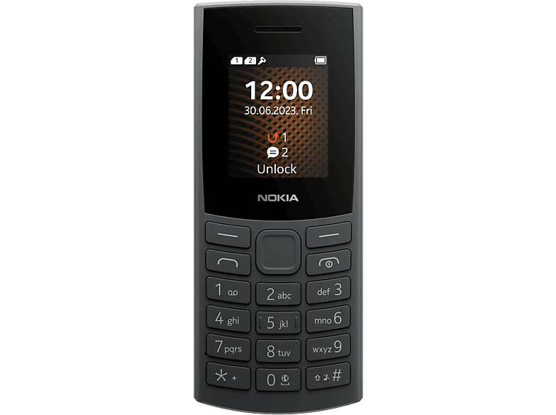 Nokia Nokia 105 4g - 128 Mb Grijs Met Lyca-simkaart