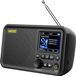 LEICKE DJ ROXXX DAB+ Radio Bluetooth Lautsprecher - 4000mAh Accu - FM/DAB+ - Kleurendisplay