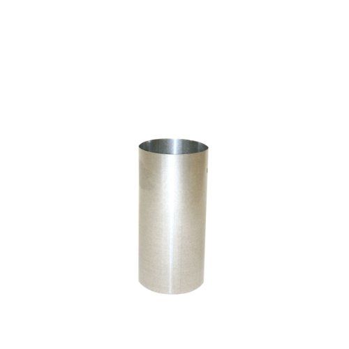Kamino-Flam Kachelpijp Zilver Ø 100 mm 250 mm