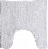 Urban Living WC/Toilet Badkamerkleedje/badmat tapijt - Parel Wit - 49 x 49 cm