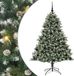 vidaXL Kunstkerstboom Groen 180 cm PVC en Plastic en Staal