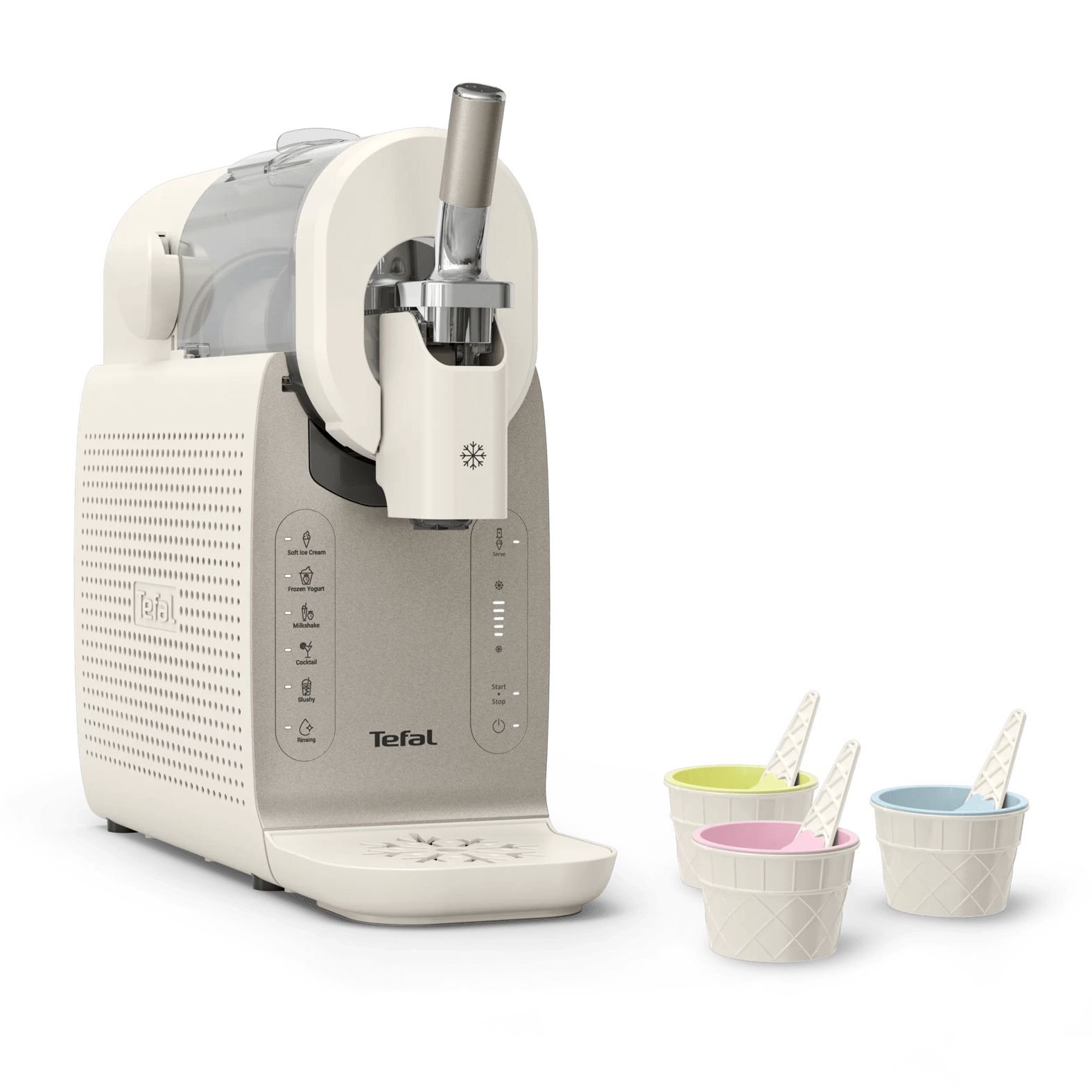 Tefal Freezi IG801A - Softijsmachine & frozen drinks - 5 programma's
