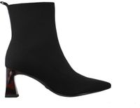 Tamaris Dames Enkellaarsje 1-25328-47 Zwart Textiel 38 EU