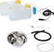 Ad Ideen 12V Camping wasbak, 28 cm, technisch set, wastafel bouwpakket, spoelbak voor campers