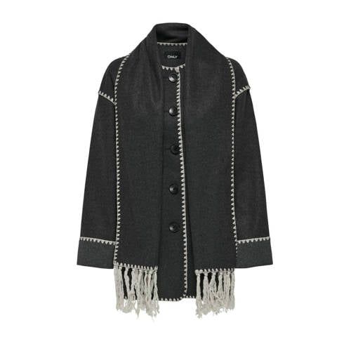 ONLY jas ONLELBA grijs/ beige