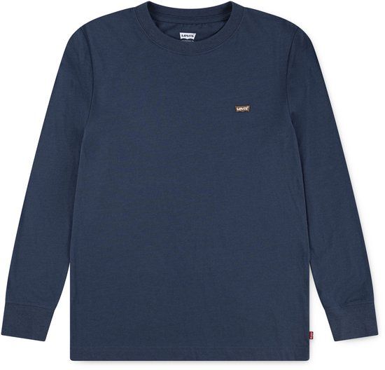 Levi's Kids Graphic T-shirt Met Lange Mouwen Blauw 10 Years Jongens