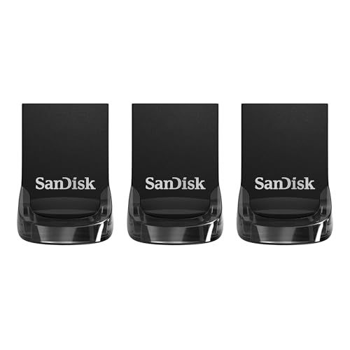 SanDisk Ultra Fit USB 3.2 Flash Drive 32 GB Set van 3