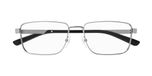 Gucci GG1291O Lunettes de vue homme ruthénium géométrique 55mm