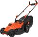 BLACK+DECKER Elektrische grasmaaier BEMW461BH-QS, 1400W, 34 cm maaibreedte