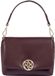 ROECKL Sac bandoulière en cuir Soho Crossover Mini Wine vin rouge