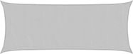 vidaXL Zonnezeil 2x5 m 100% polyester oxford lichtgrijs