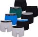 MG-1 Denim Brøs. Boxershorts Heren 8-Pack Multi Effen Kleuren #14 - Maat XL