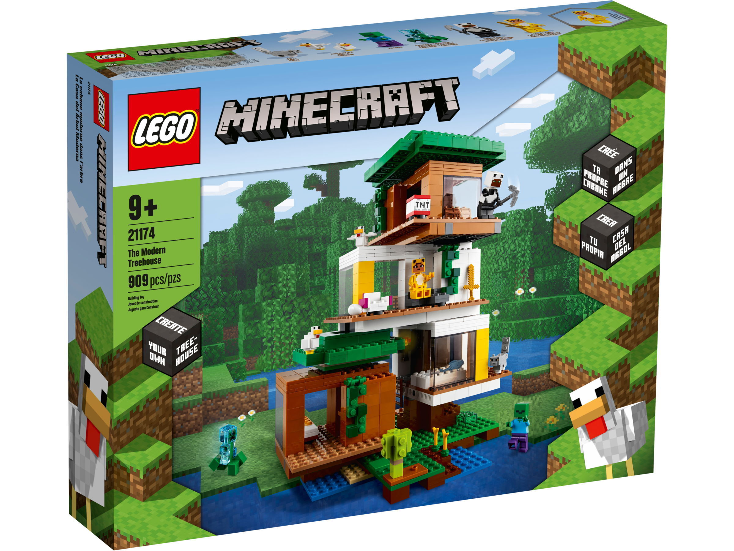 lego Minecraft 21174 De moderne boomhut