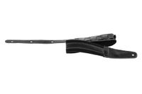 GEWA Gitaarband Regular Serie, Echt Leer, 65 mm Breed, 100-134 cm Lang, Padded, Zwarte Schoudervulling, Black