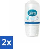 Odorex Deodorant roller Marine Fresh Verfrissende bescherming 50 ml Voordeelverpakking 2 stuks