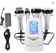 Appareil de cavitation à ultrasons - 4-en-1, 40 kHz - RF multipolaire - Portable - Lifting du visage - Raffermissement de la peau - Ivoire