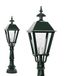 KS Verlichting Lanterne de jardin Salford Aluminium E27 lampe de jardin socle IP44