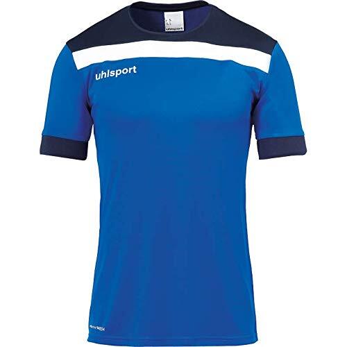 Uhlsport Offense 23 Shortsleeved heren voetbalshirt azuur/marineblauw/wit, XXL