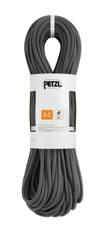 Petzl Petzl Volta klimtouw 9,2mm x 60m, grijs