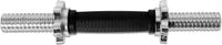 Taurus Haltère courte à fermeture étoile 30 mm | Barre d'haltère avec poignée en caoutchouc – 35 cm