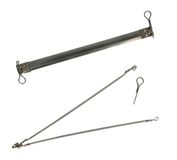 Opry 60855 kliksluiting, zwart, 15 cm
