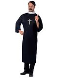 Smiffys Priesterpak voor heren - Zwart - Maat M