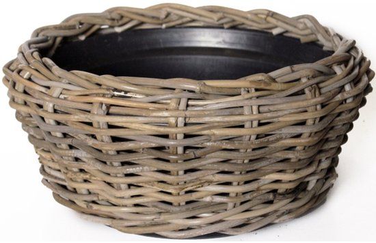 Van der Leeden Drypot Rotan diameter 40 cm