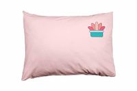 Bona Basics Decoratieve kussenhoes Lichtroze 50x35 cm