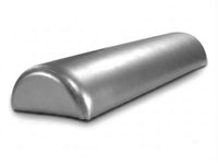Wellcore halfcilinderkussen, 60 x 18 cm zilver