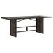 VidaXL Tuintafel Bruin