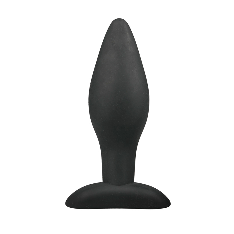 Easytoys Anal Collection Medium Zwarte Siliconen Buttplug