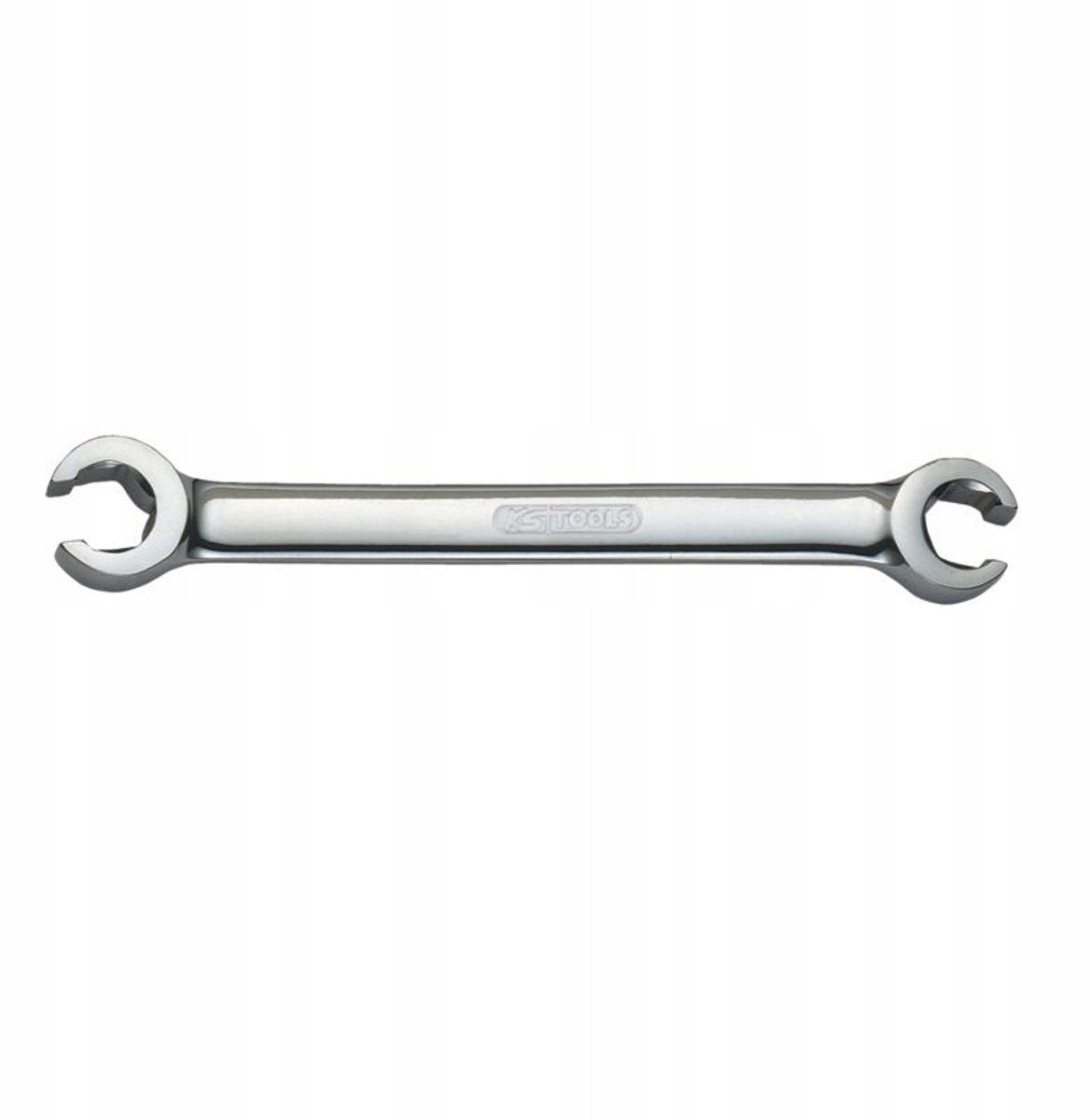 KS Tools 518.0515 CHROMEplus Open dubbele ringsleutel, gebogen, 13x14mm
